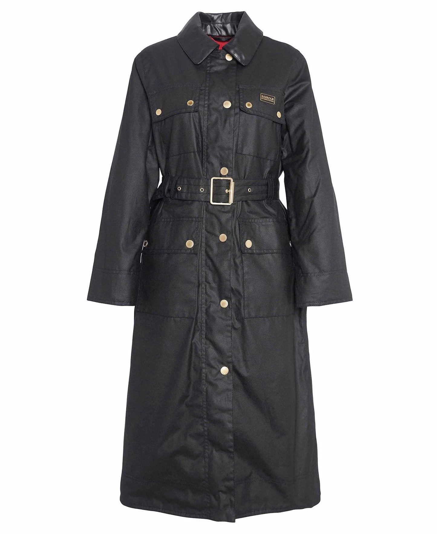 Barbour International Milla Waxed Trench Coat