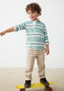 Mayoral Boys Striped Polo Shirt
