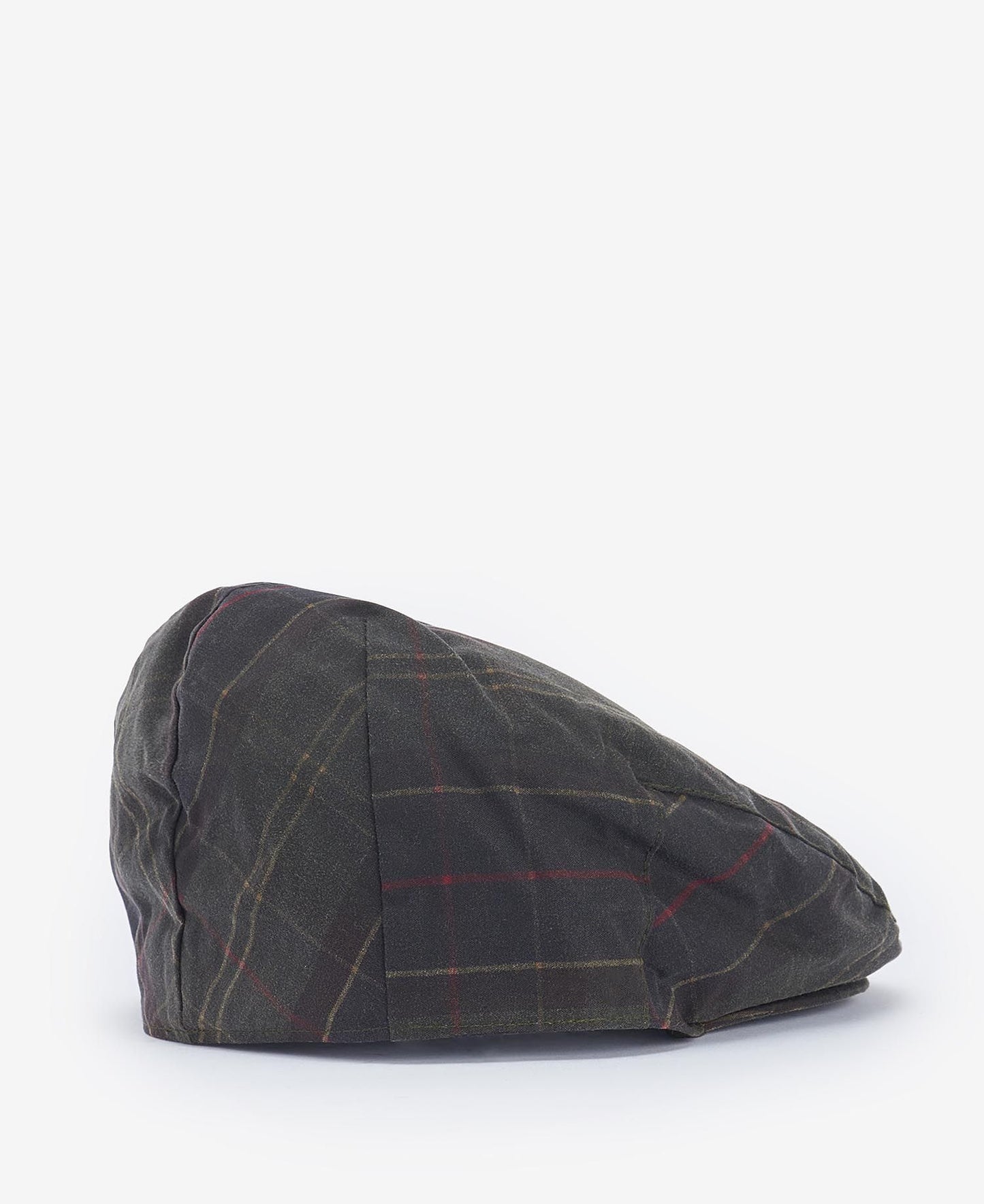 Barbour Tartan Wax Flat Cap