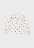 Mayoral Girls Bambula Print Blouse