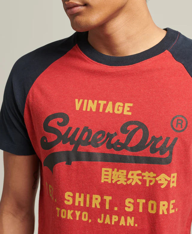 Superdry Vintage VL Heritage Raglan T-Shirt