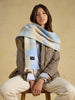 Joules Gingham Brushed Scarf