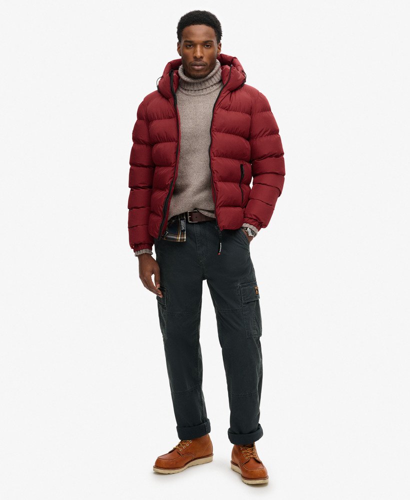 Superdry Hooded Sports Puffer Jacket