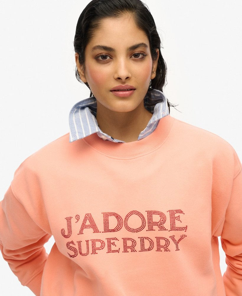 Superdry Sports Luxe Loose Crew