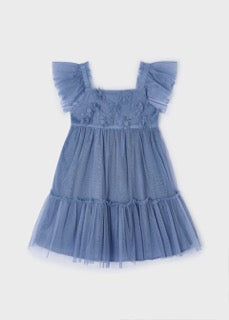 Mayoral Girls Tulle Dress 3929