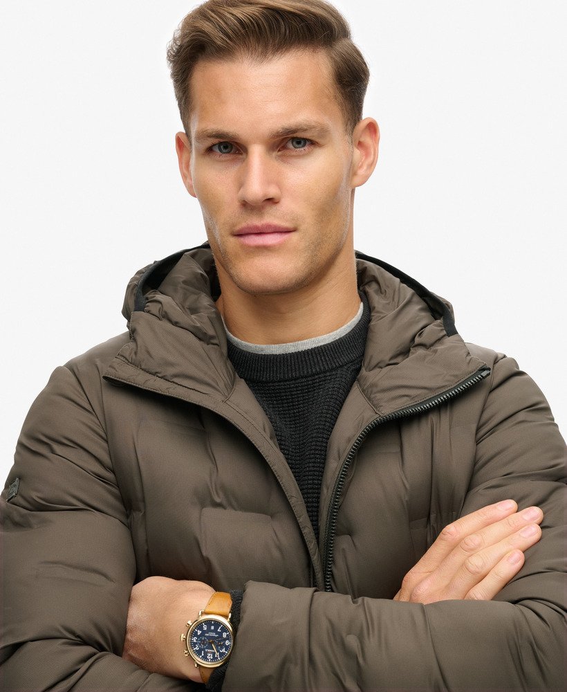 Superdry Hooded Quilted Puffer Coat