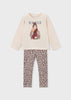 Mayoral Girls Leggings and T-Shirt Set