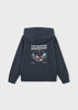 Mayoral Boys Boston Printed Hooded Sweatshirt
