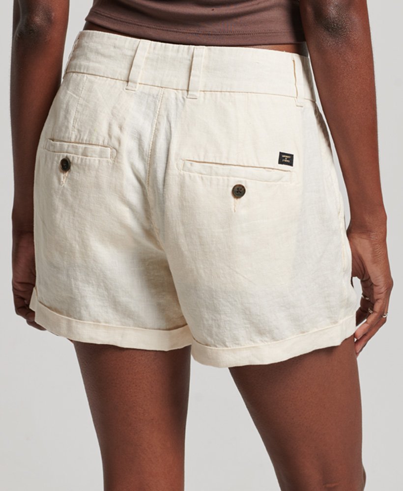 Superdry Studios Overdyed Linen Short