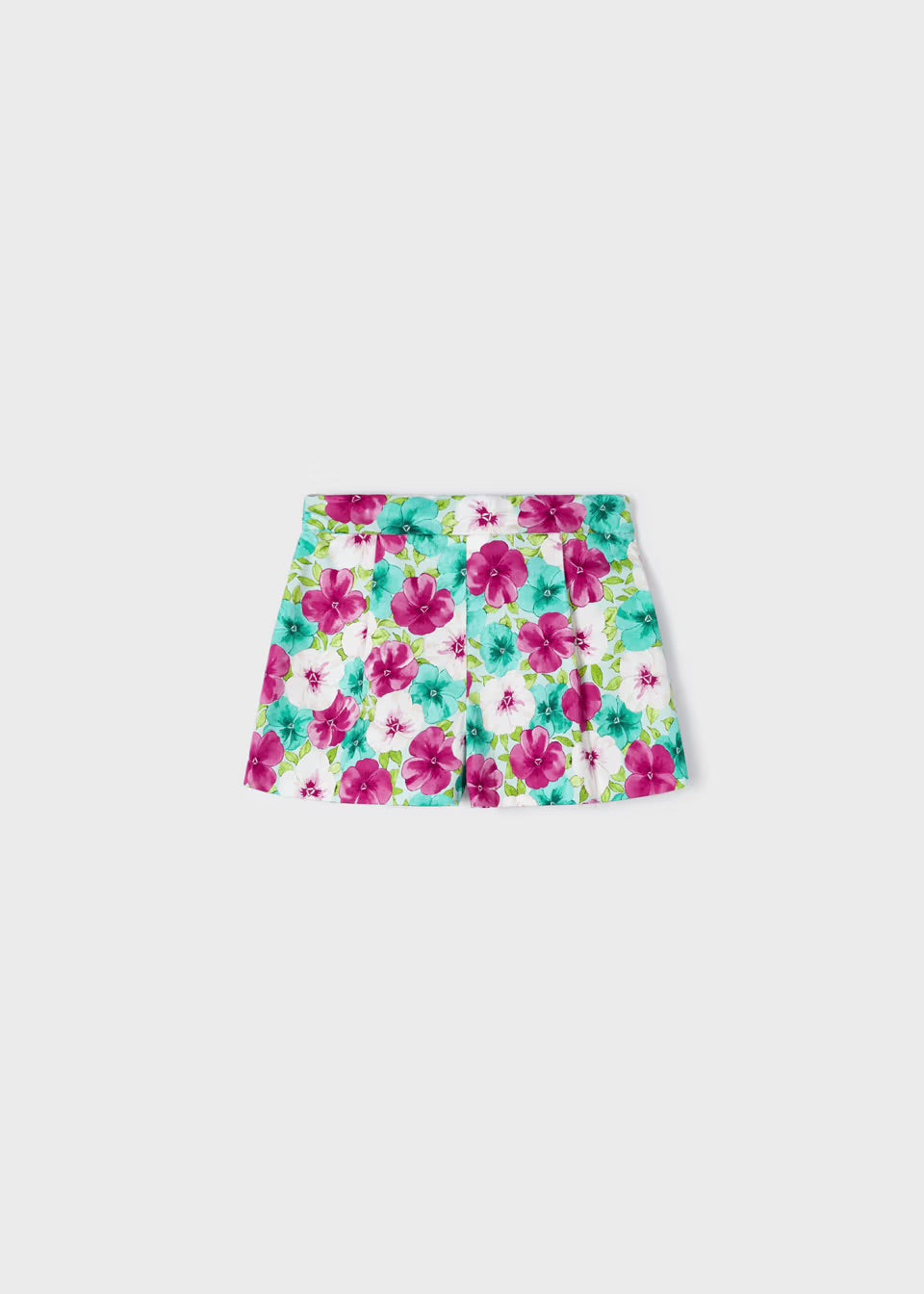 Mayoral Girls Print Satin Skort 3907