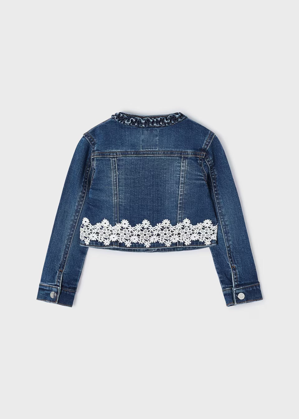 Mayoral Girls Fantasy Denim Jacket 3475