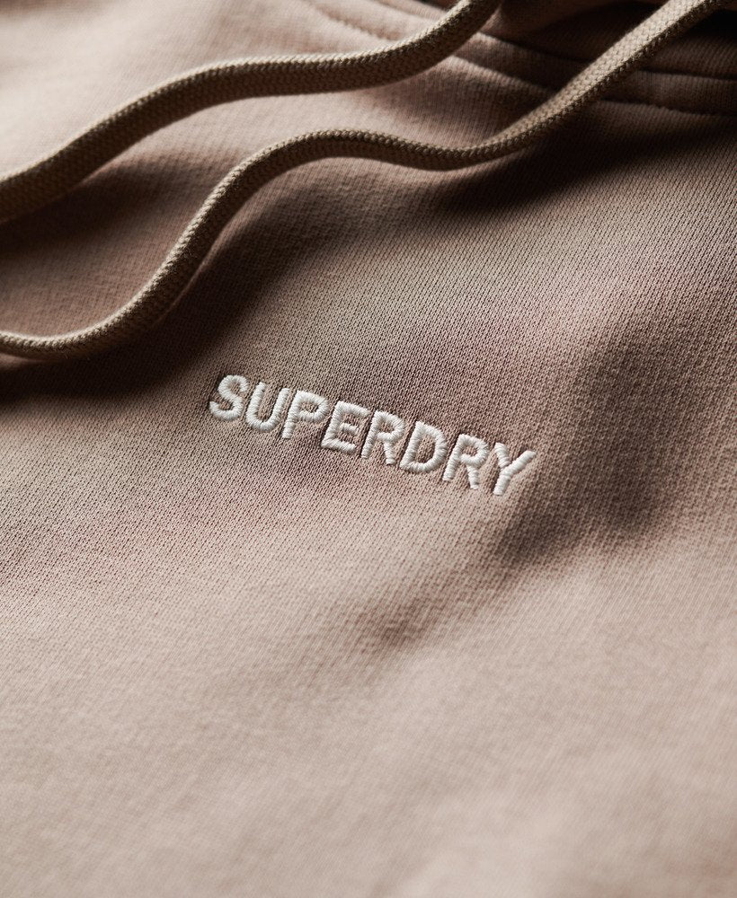 Superdry Micro Logo Graphic Loose Hoodie