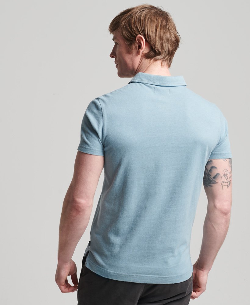 Superdry Studios Organic Cotton Jersey Polo