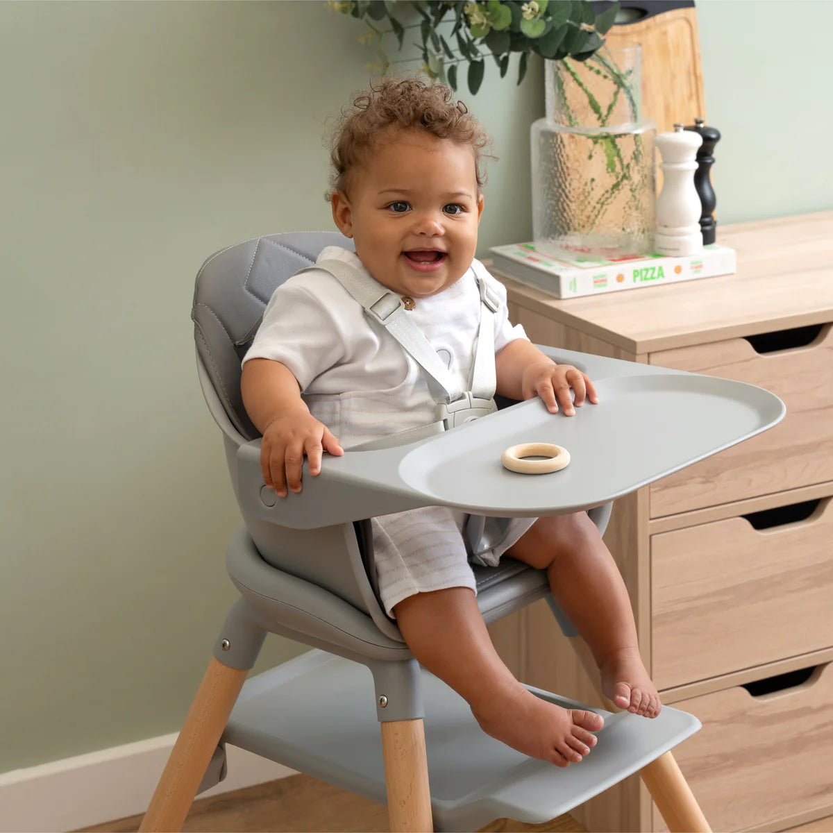 Clair De Lune Baby 6in1 Eat And Play High Chair