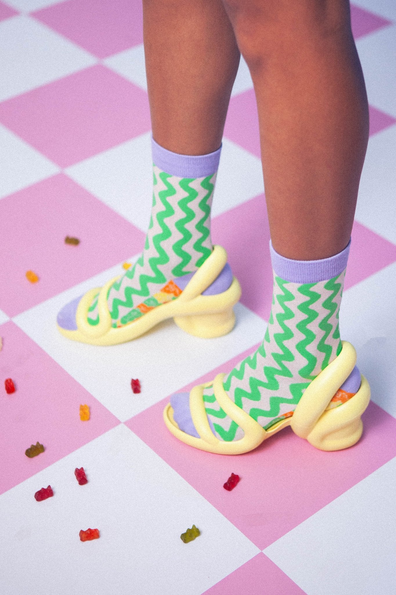 Eat My Socks Jelly Bears Socks