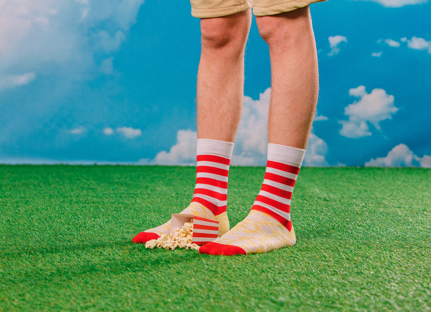 Eat My Socks Popcorn Socks