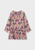 Mayoral Girls Printed Pleated Dress