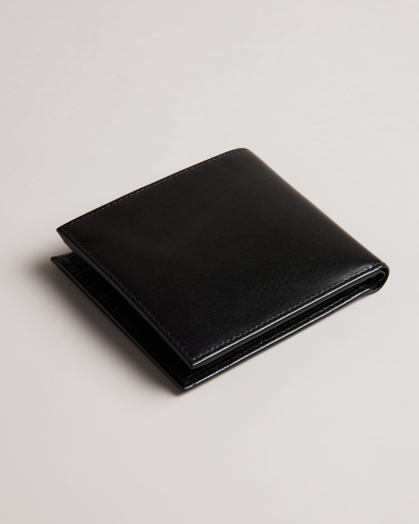 Ted Baker Prugs Black Bifold Coin Wallet