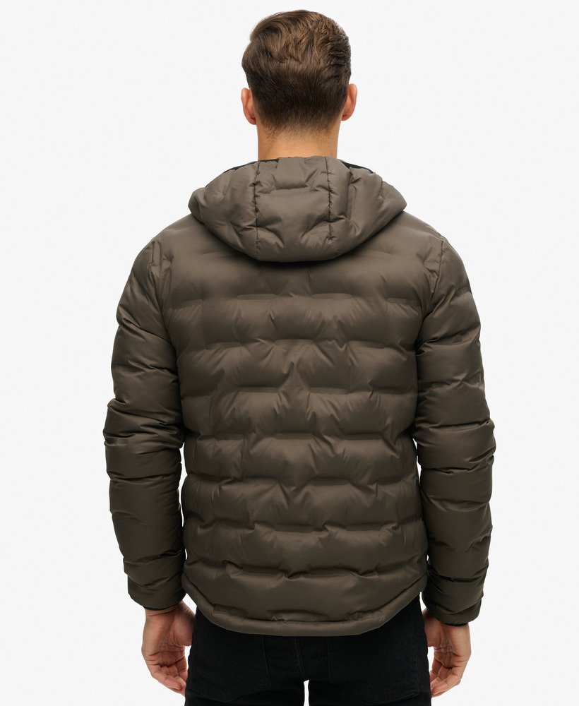 Superdry Hooded Quilted Puffer Coat