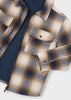 Mayoral Boys Check Jacket