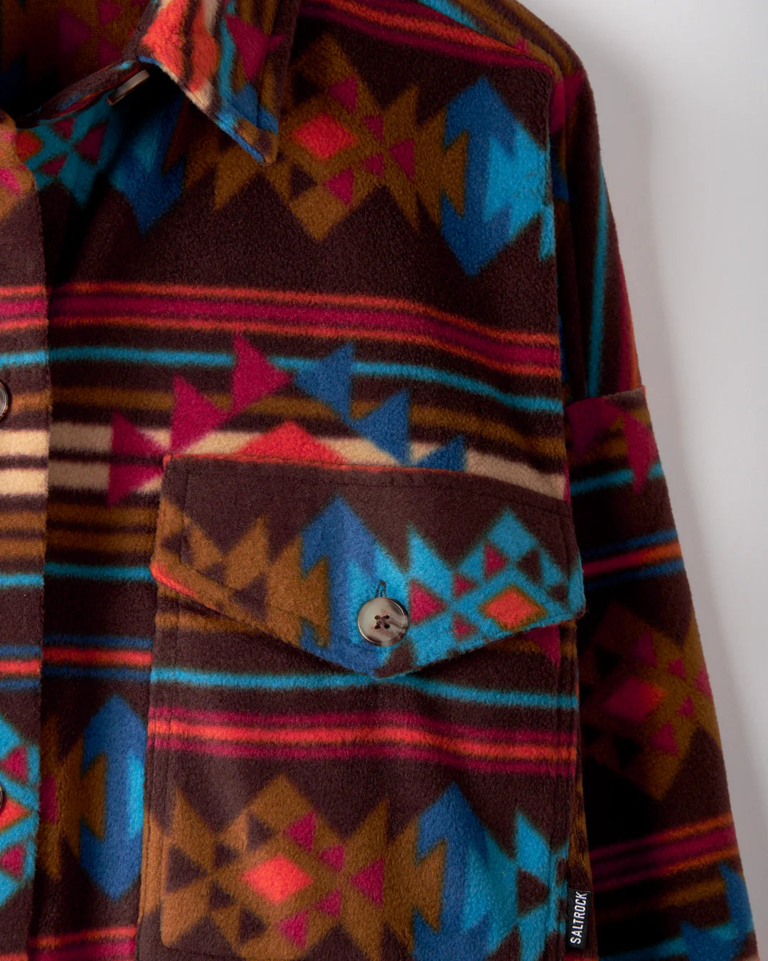 Saltrock Dallyn Aztec Fleece Shirt