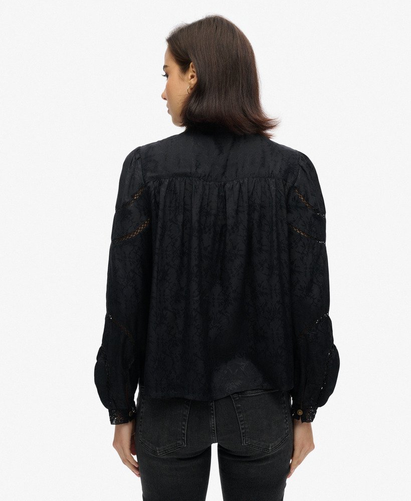 Superdry Woven Lace Blouse