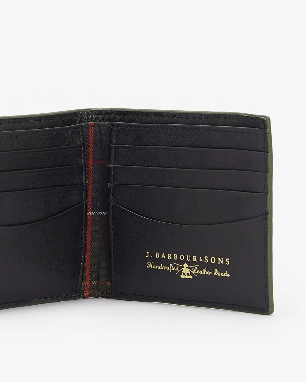 Barbour Grain Leather Billfold Wallet
