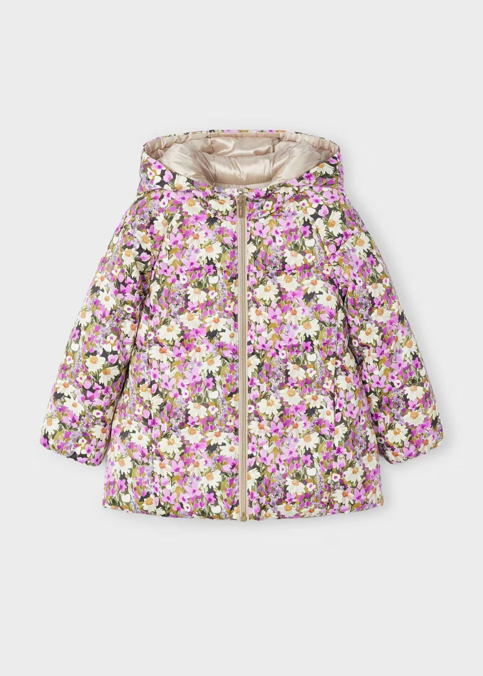 Mayoral Girls Reversible Coat 4494