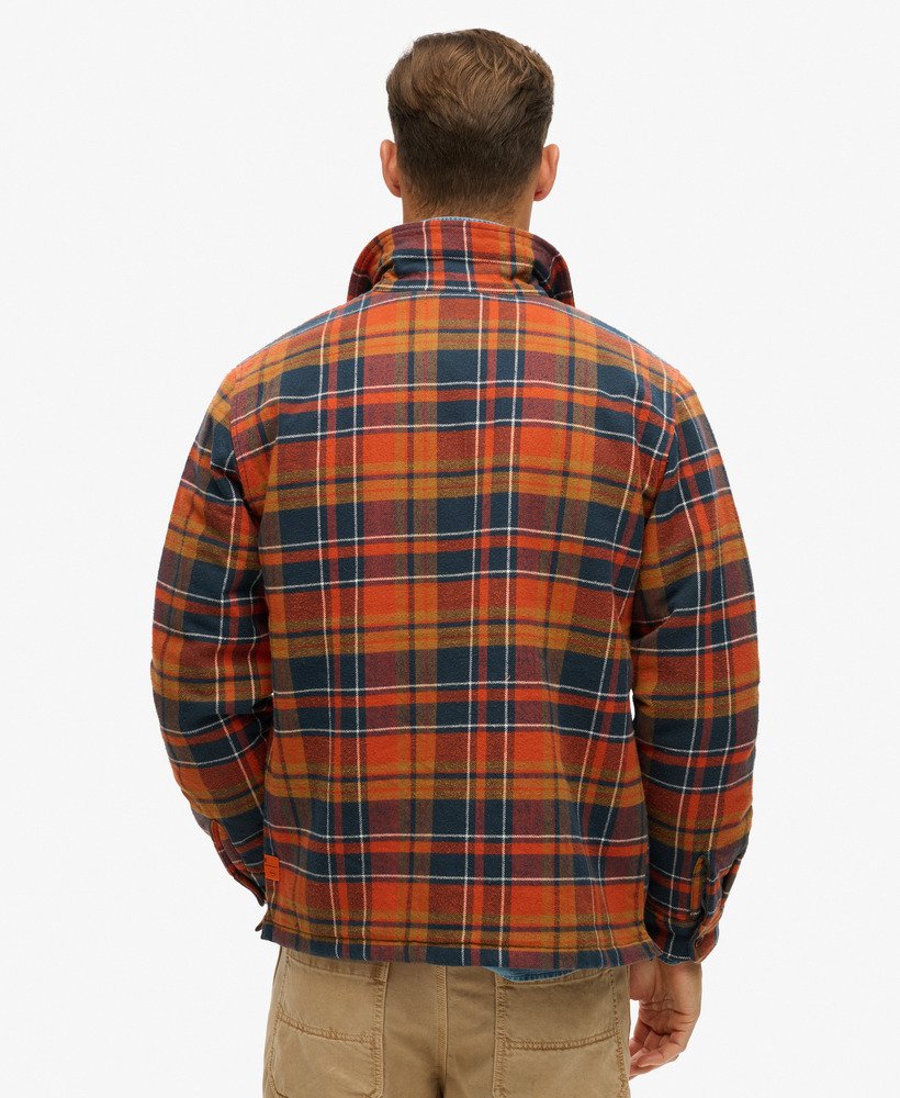 Superdry Surplus Check Quilt Overshirt