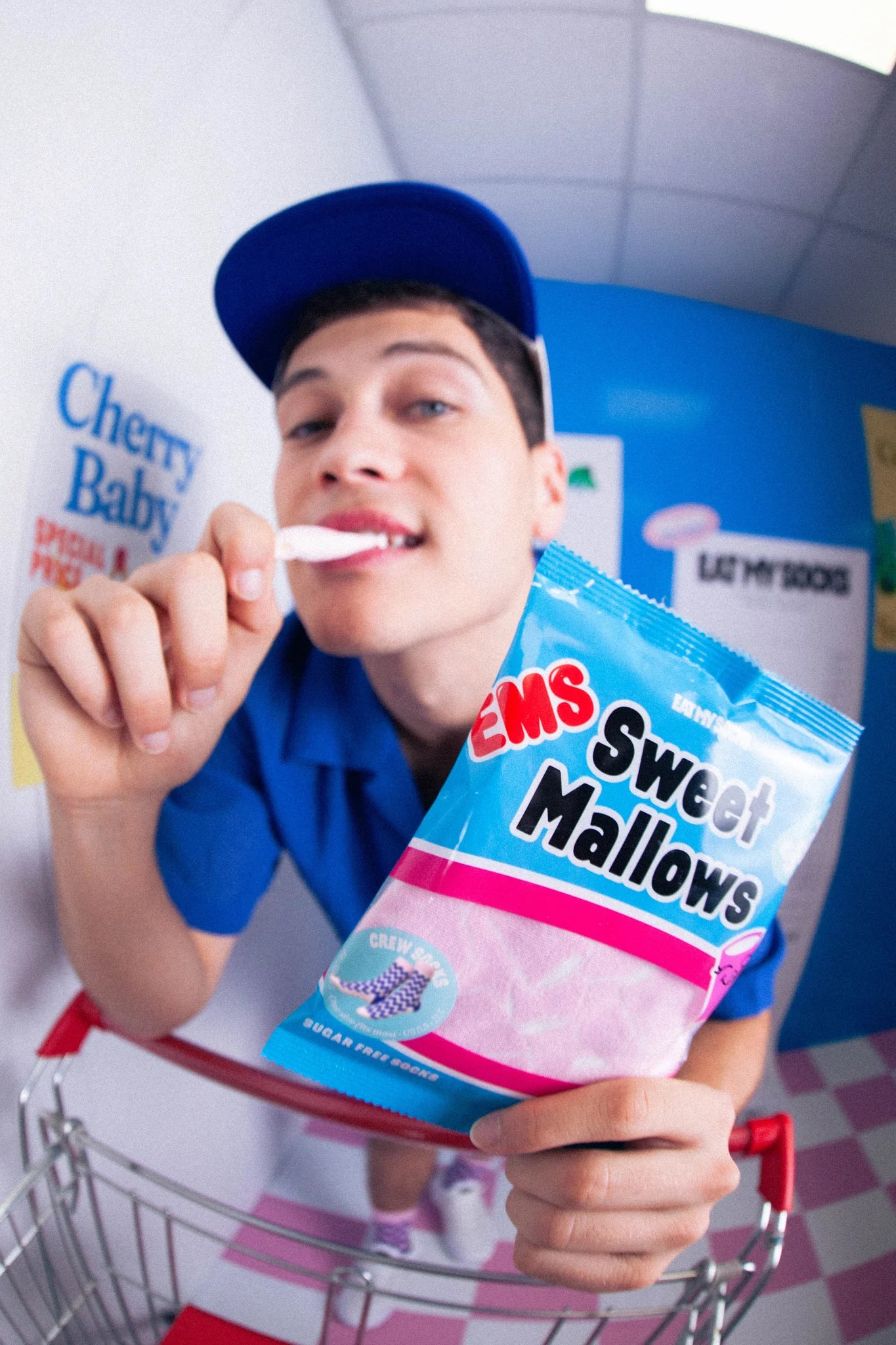 Eat My Socks Sweet Mallows Socks