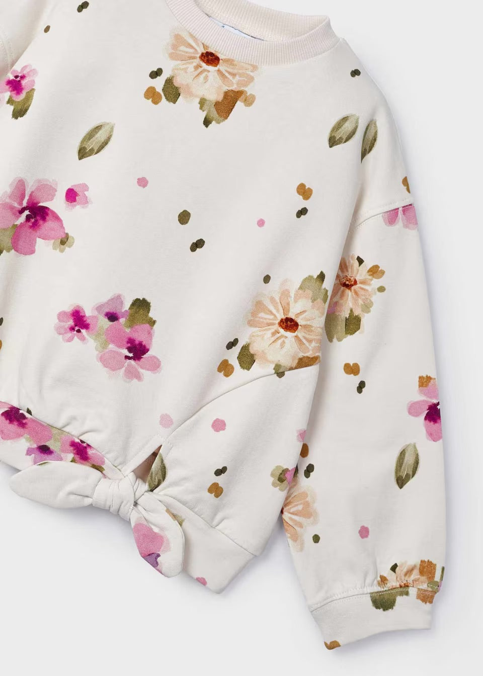 Mayoral Girls Floral Jumper 4481