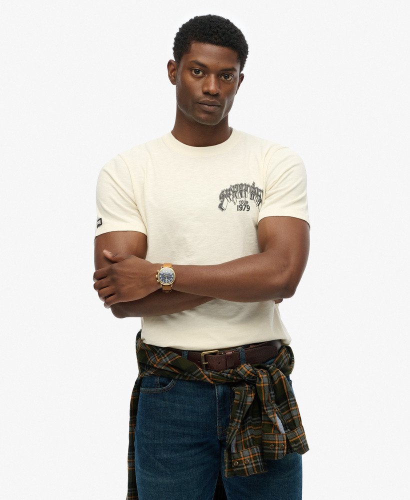 Superdry Biker Rock Relaxed T-Shirt