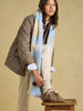 Joules Gingham Brushed Scarf