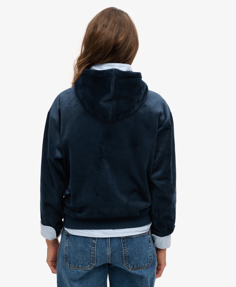 Superdry Country Club Velour Loose Hood