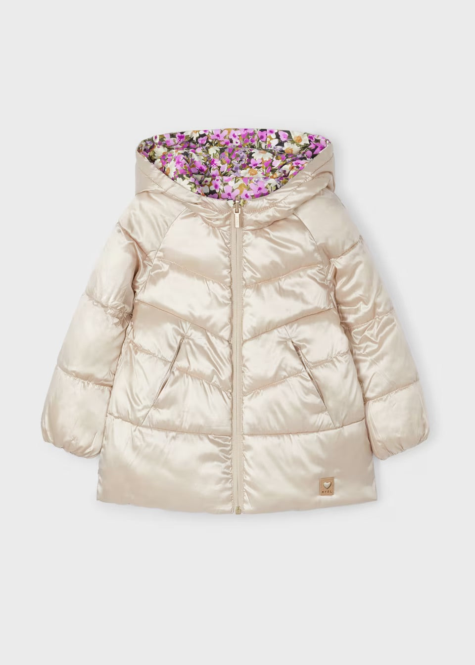 Mayoral Girls Reversible Coat 4494