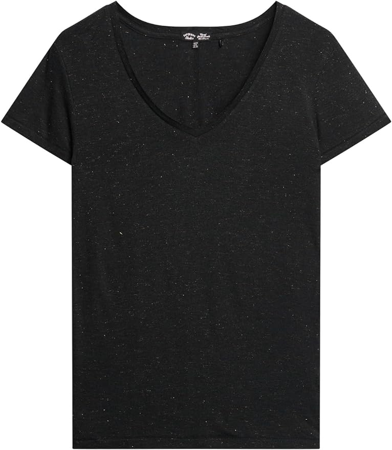 Superdry Women's Studios Slub V-Neck T-Shirt