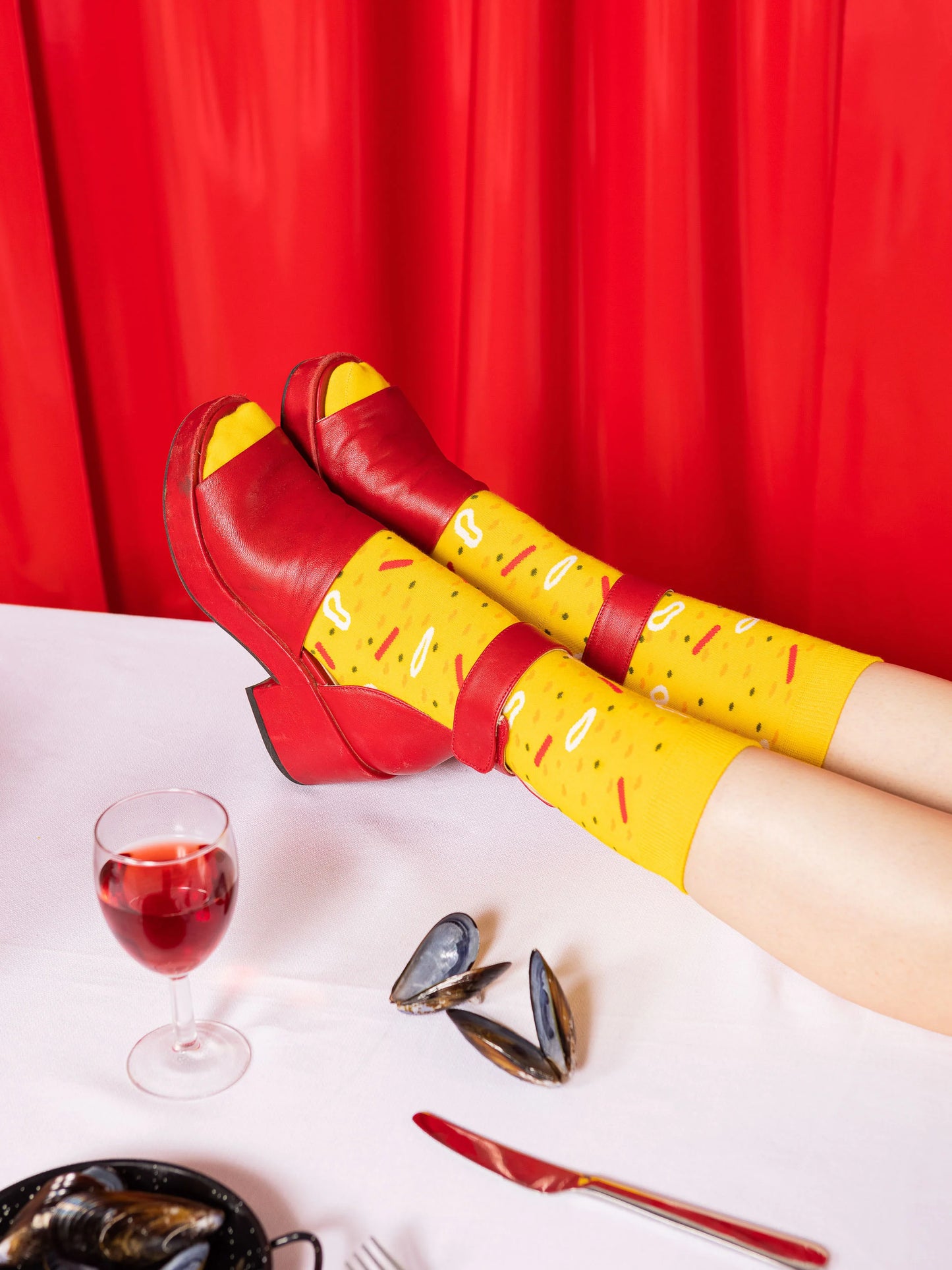 Eat My Socks Spanish Paella Socks
