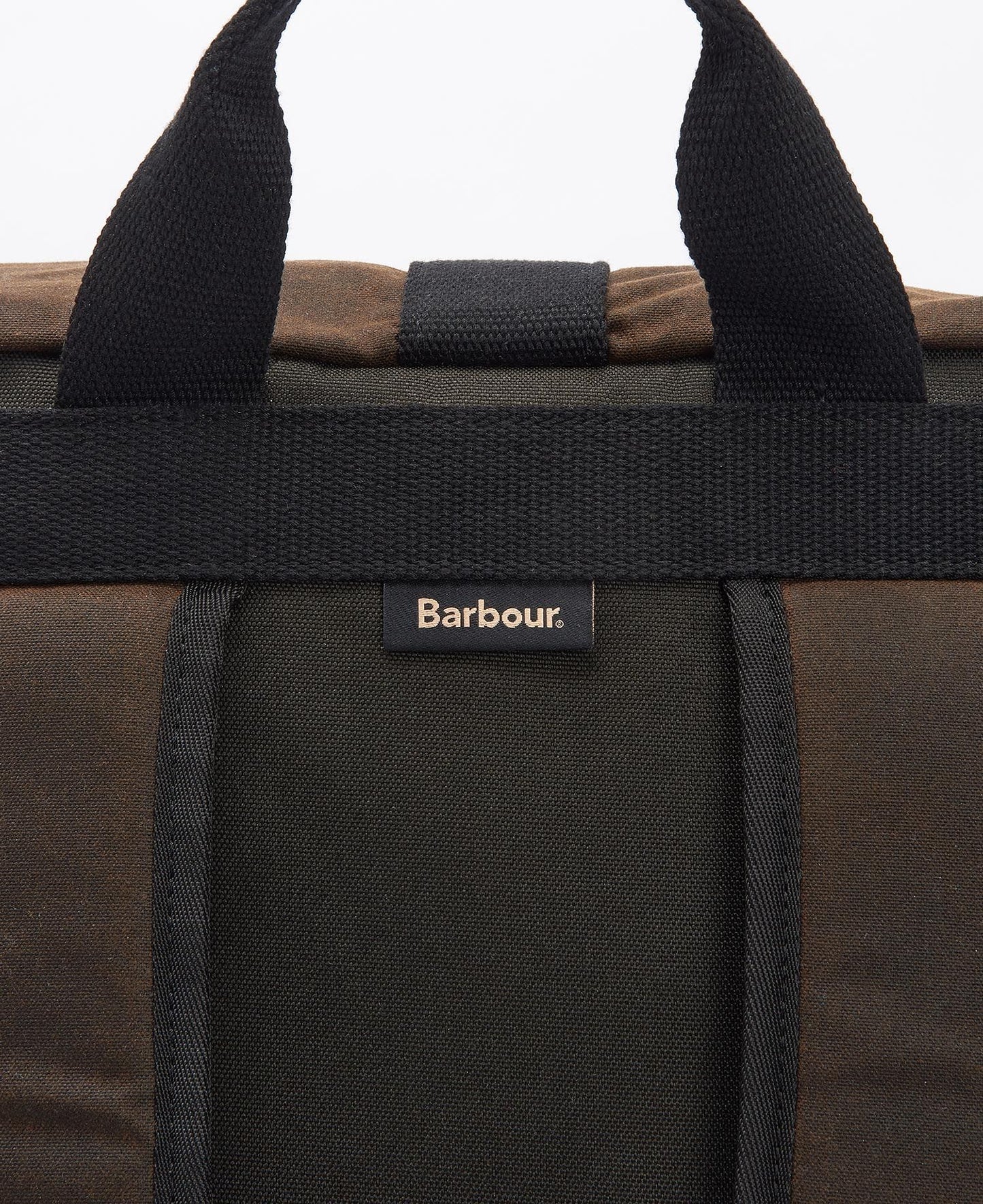 Barbour Field Roll-Top Wax Backpack