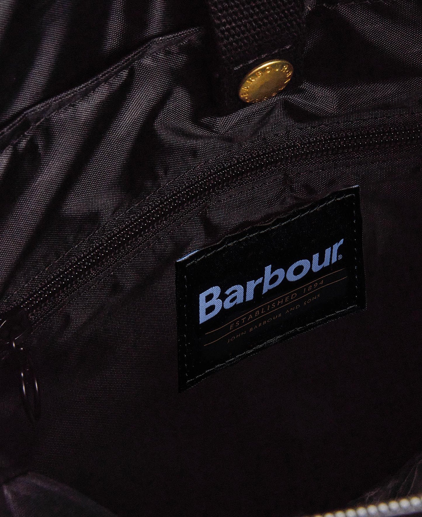 Barbour Field Roll-Top Wax Backpack