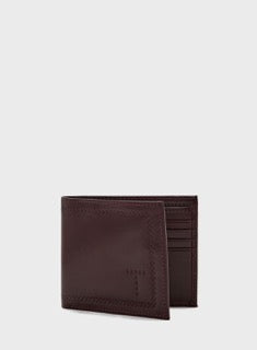 Ted Baker Krol Brogue Detail Bifold Wallet