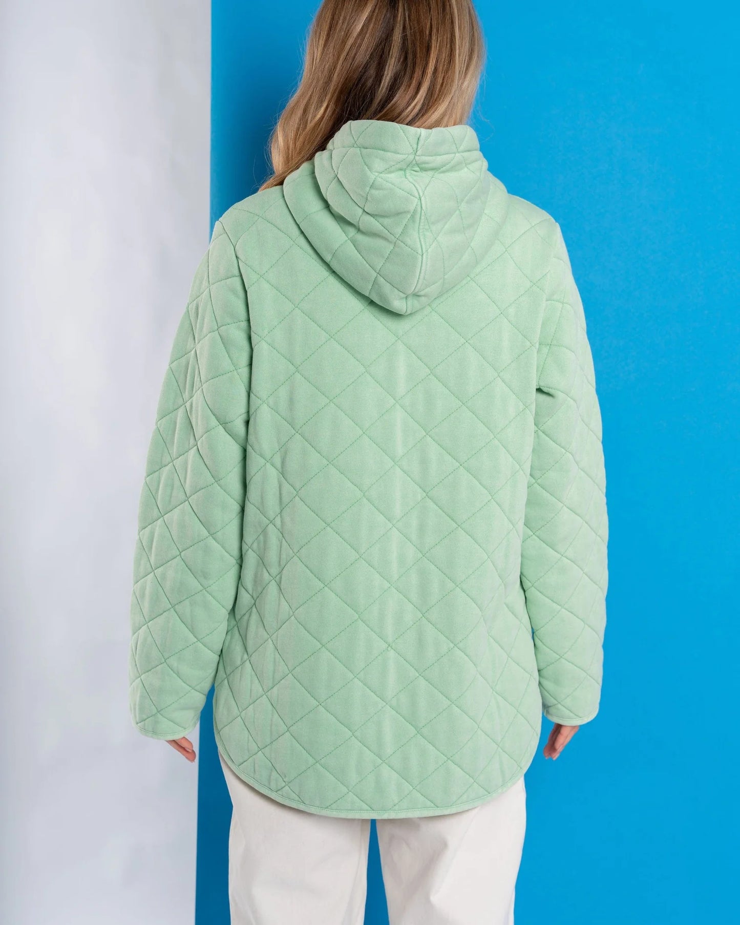 Saltrock Tarka Quilted Zip Hoodie