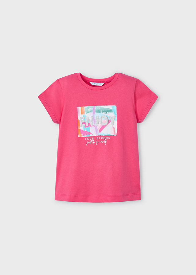 Mayoral Girls Print T-Shirt 3014