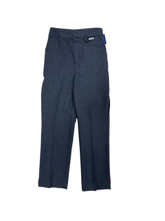Boys Grey Pull Up School Trouser