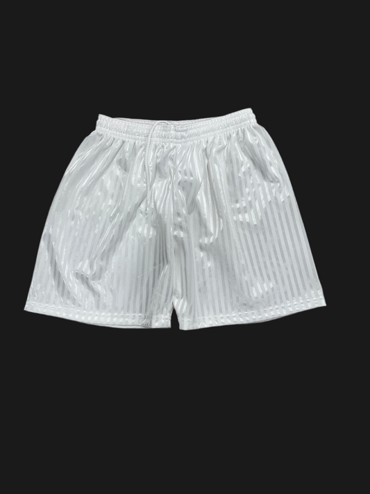 White Shadow Stripe Shorts DL11