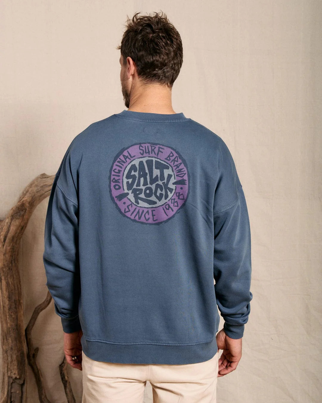 Saltrock SR Original Sweatshirt  - Dark Blue