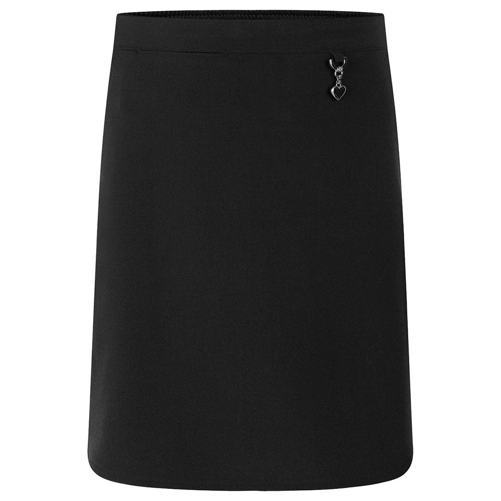 Zeco Black Stretch Straight Skirt GS3006