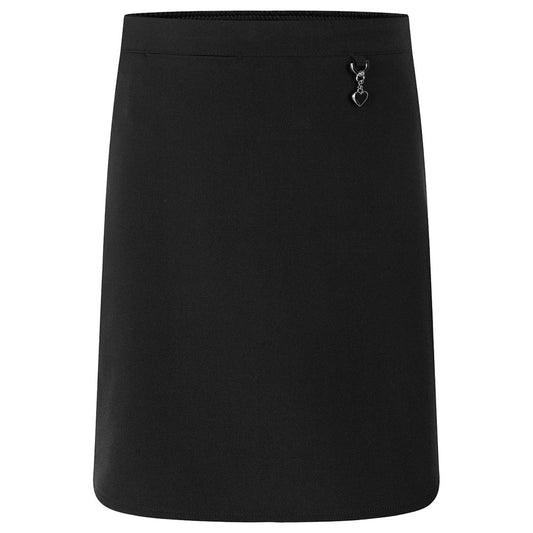 Zeco Black Stretch Straight Skirt GS3006