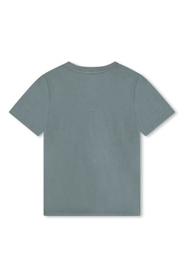 Timberland Blue Logo Short Sleeve Cotton T-Shirt T60084