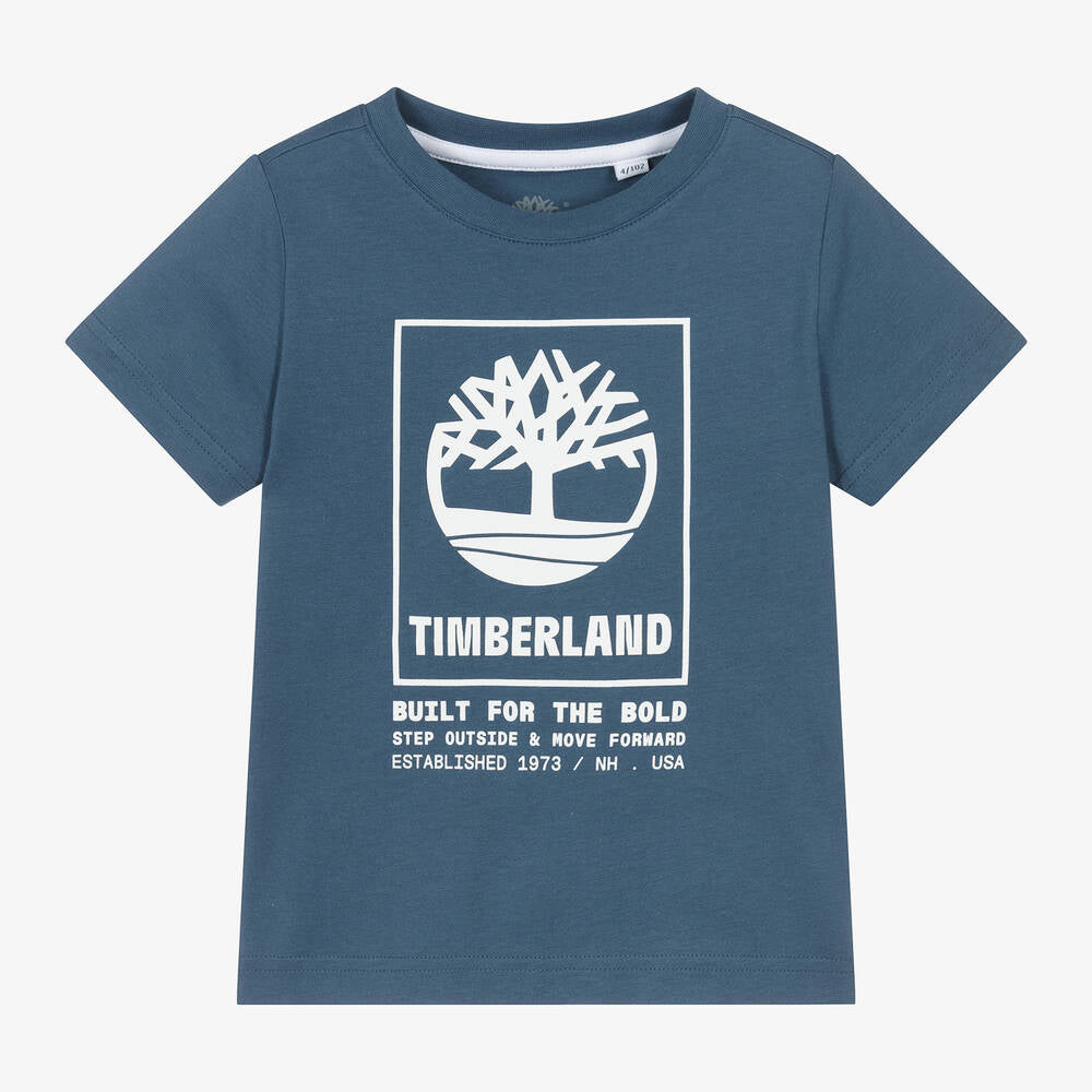 Timberland Blue Organic Cotton T-Shirt T60082