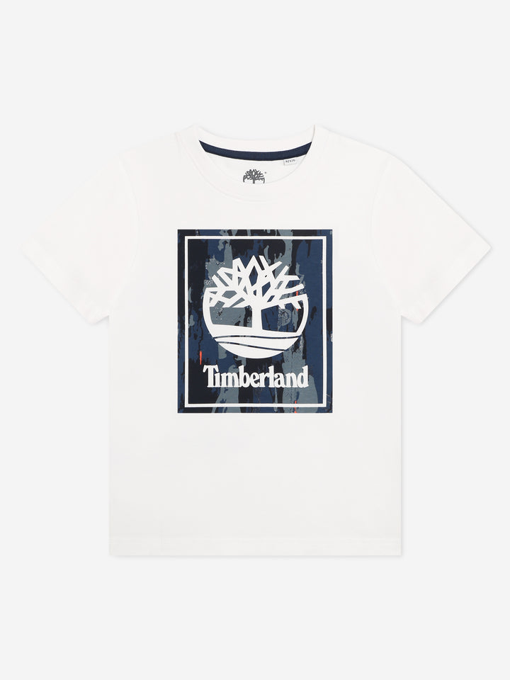 Timberland Logo Print T-Shirt T60085